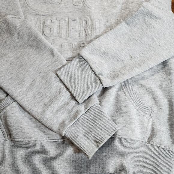 Fox Originals Hoodie XXL Amsterdam Biketown Embossed,  Gray, size M - Picture 7 of 15